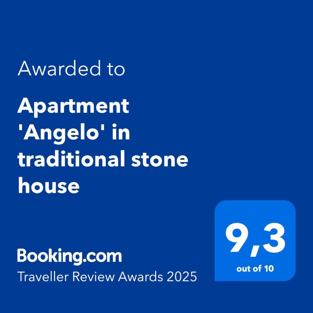 Apartment 'Angelo' In Traditional Stone House Slime 외부 사진